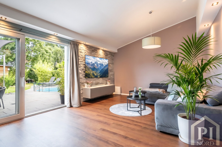 Gemütliche Sitzecke im Wohnzimmer