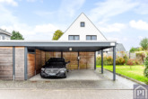 Doppelcarport mit angrenzendem Schuppen