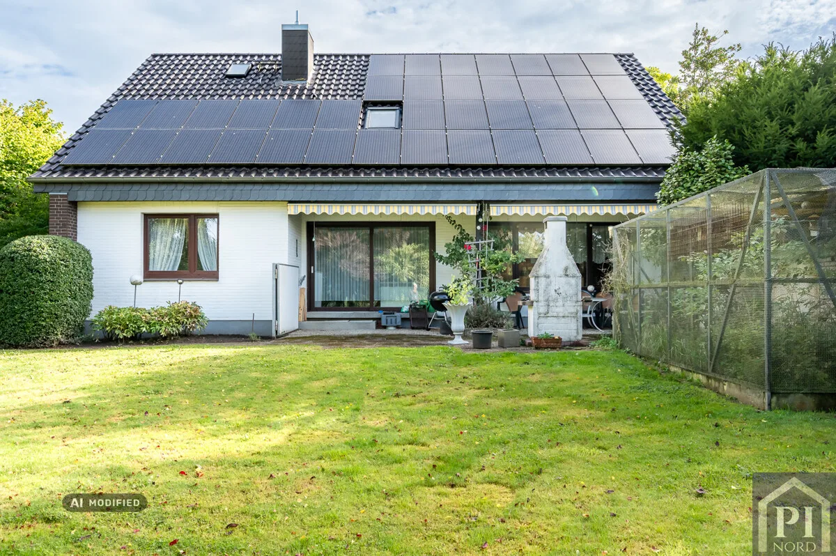 Die PV-Anlage befindet sich schon auf dem Dach