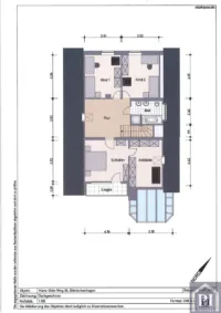 Grundriss Obergeschoss
