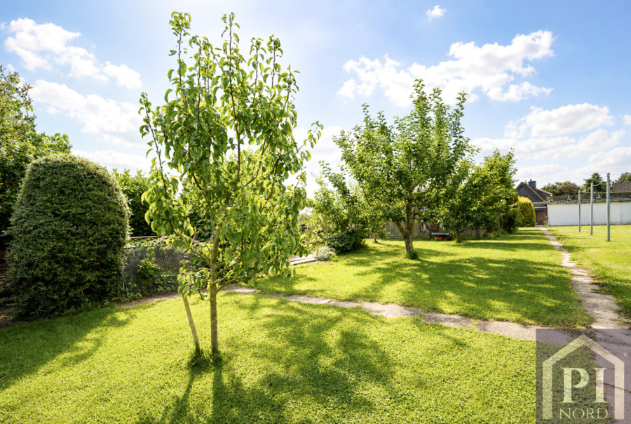 Gartenansicht von Hinten