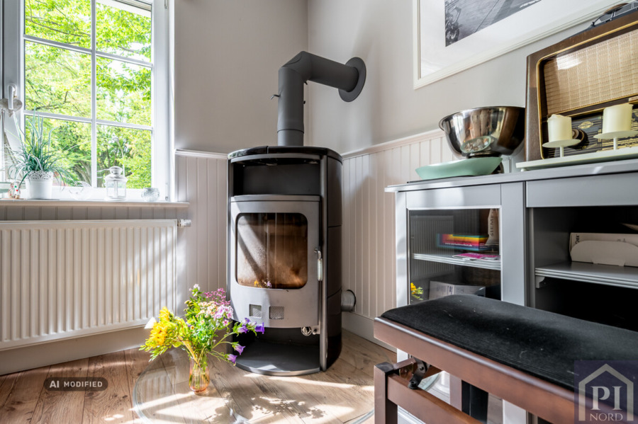 ...mit Kamin