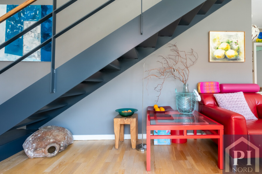 Eine edle Treppe
