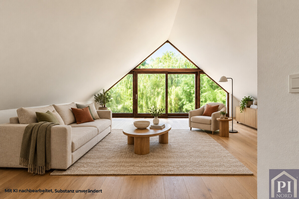KI Renoviertes Dachzimmer