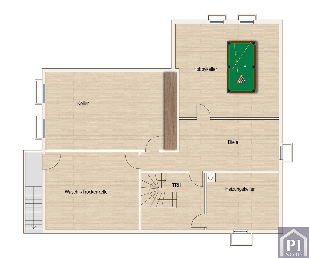Grundriss Kellergeschoss