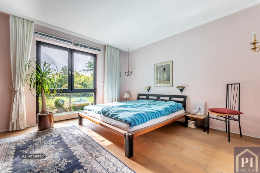 Schlafzimmer im Erdgeschoss
