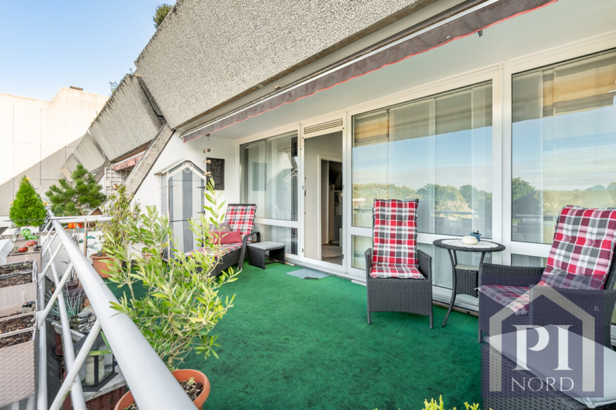 Großer Balkon