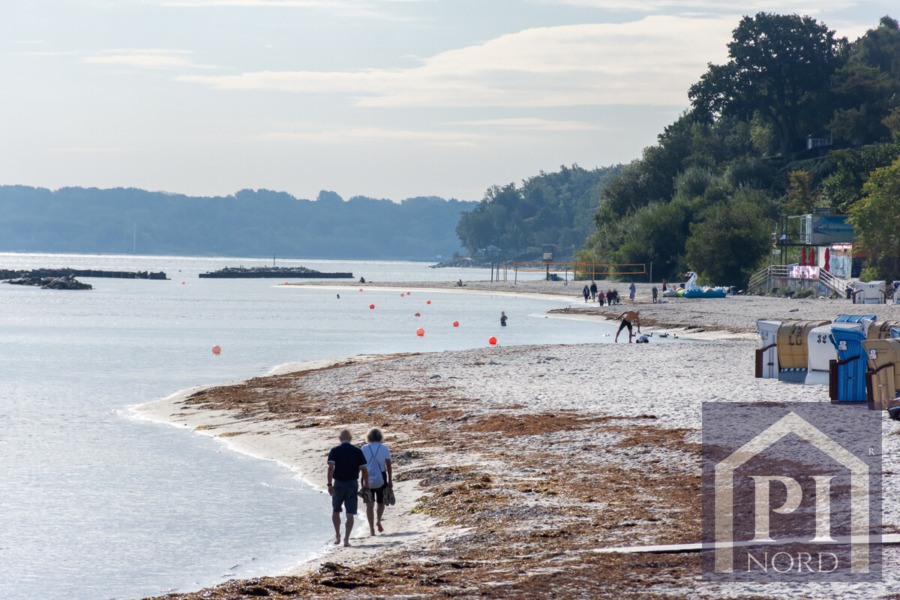 Der Strand direkt vor der Tür