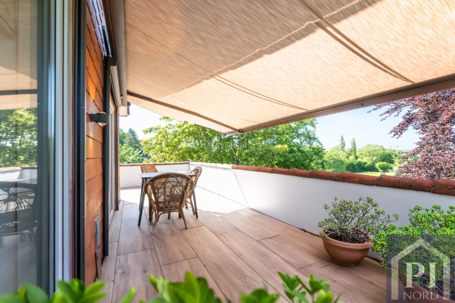 Neue Markise mit Wind + Sonnenwächter