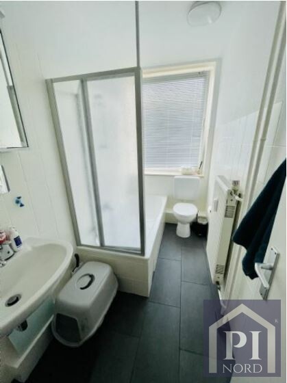 Blick ins Badezimmer