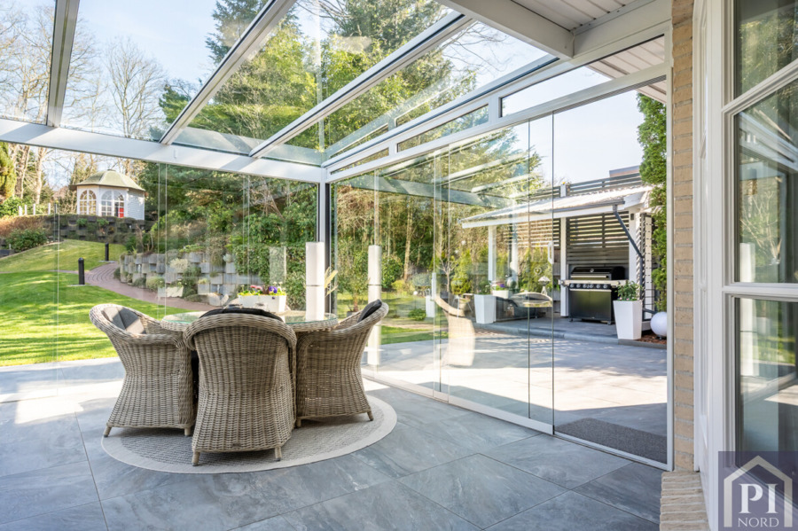 Terrasse mit Privatsphäre