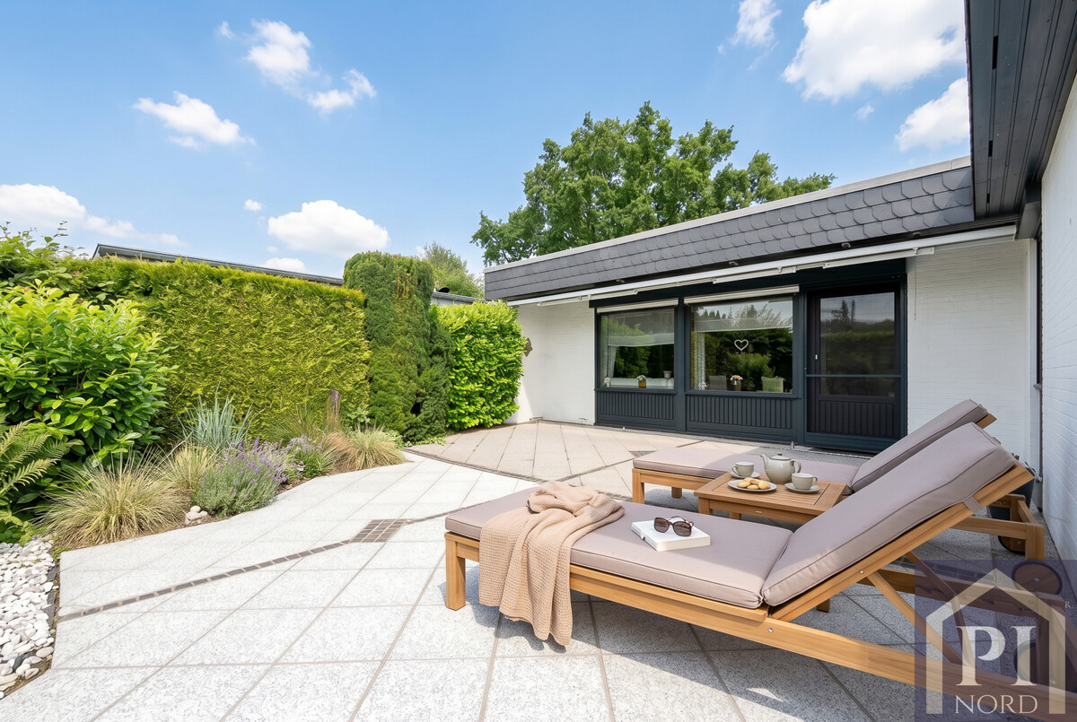 Uneinsehbare Terrasse