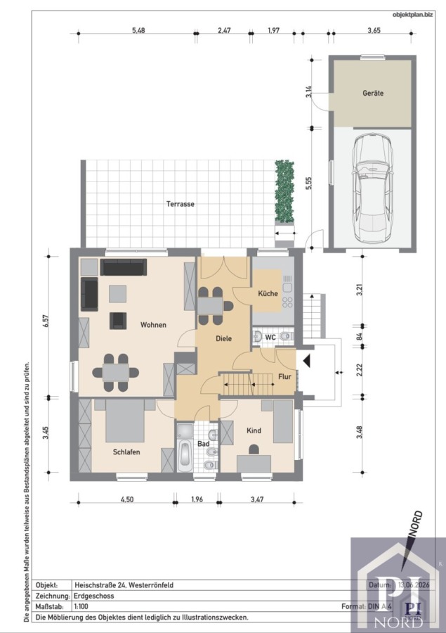 Grundriss Erdgeschoss