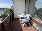 Sonniger Balkon mit Weitblick