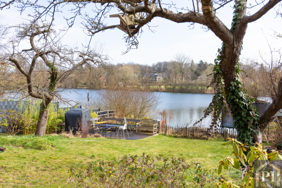Direkter Seegang vom egenen Garten