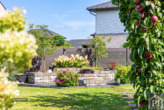Liebevoll angelegte Gartenanlage