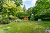 Garten mit Gartenhaus