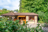 Gartenhaus mit Holzlager